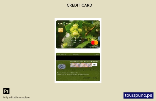 lista para imprimir la plantilla mastercard de Rumania CEC Bank
